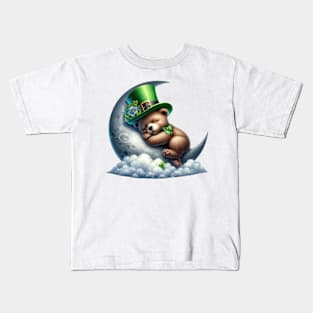 St Patricks Day Teddy Bear Kids T-Shirt